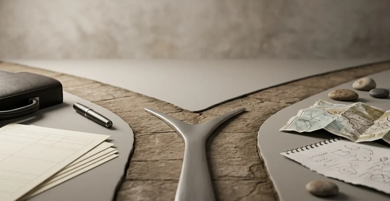 Immagine editoriale che rappresenta la scelta tra affidarsi a un'agenzia intermediaria o organizzare autonomamente un intervento di chirurgia estetica all'estero