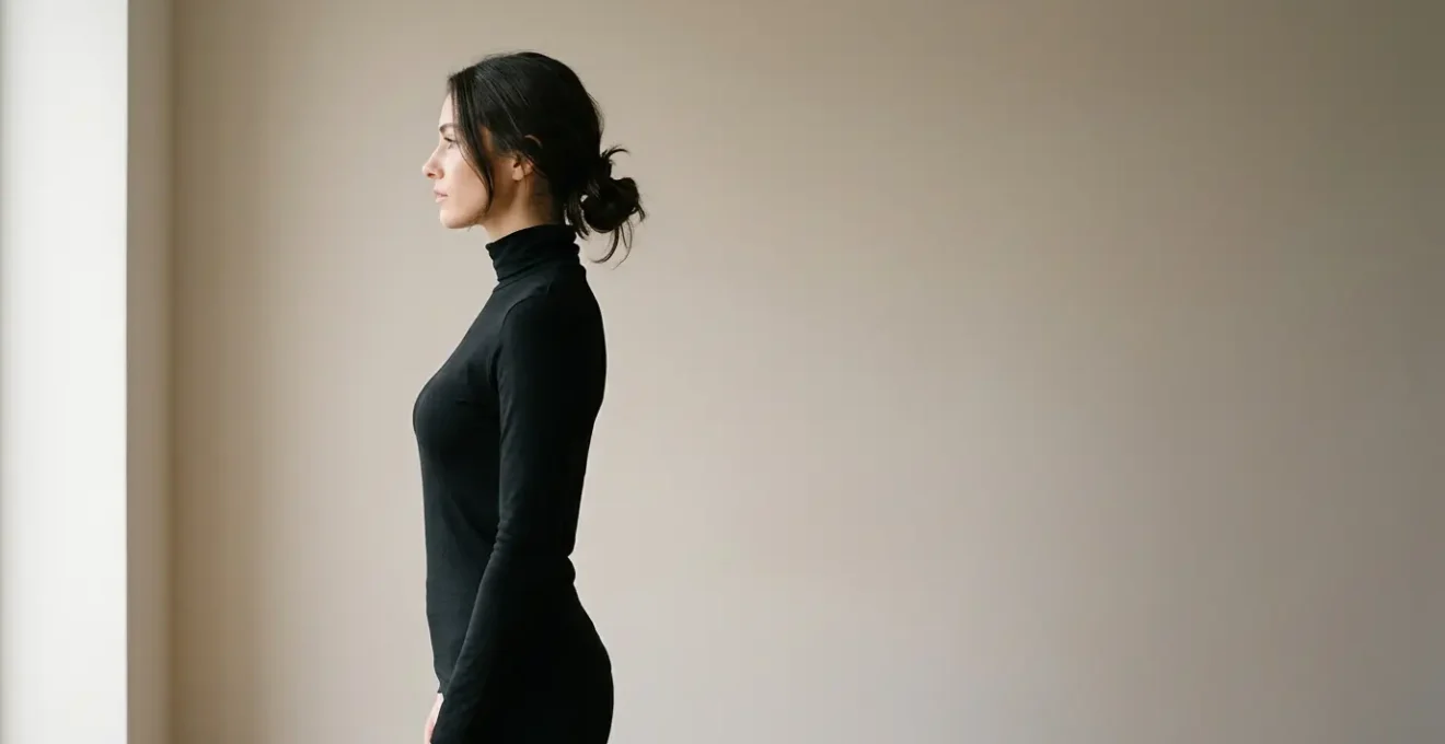 Silhouette femminile che mostra i profili del corpo prima e dopo il rimodellamento dei fianchi