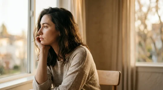 Rappresentazione simbolica del percorso emotivo in chirurgia estetica dall'euforia alla riflessione post-operatoria