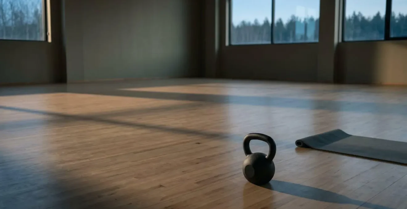 Composizione minimalista che rappresenta il concetto di equilibrio tra allenamento e recupero nel contesto dello stress fisico
